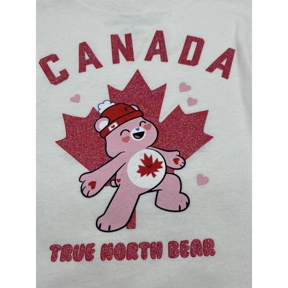 Care Bears True North Bear Rare Toys R Us Exclusive T-shirt Shirt Glitter 2T - Picture 2 of 4